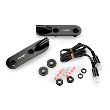 Carica l'immagine nel visualizzatore di Gallery, PUIG TAPPO FORO SPECCHIETTO CON FRECCE TAB BMW M1000 RR 2025 NERO