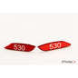PUIG TAPPO FORO SPECCHIO YAMAHA T-MAX 530 12-16 ROSSO