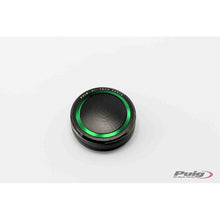 Carica l'immagine nel visualizzatore di Gallery, PUIG TAPPO SERBATOIO ANTERIORE PER FLUIDO FRENO PER KAWASAKI NINJA 1100 SX SE 2025 VERDE