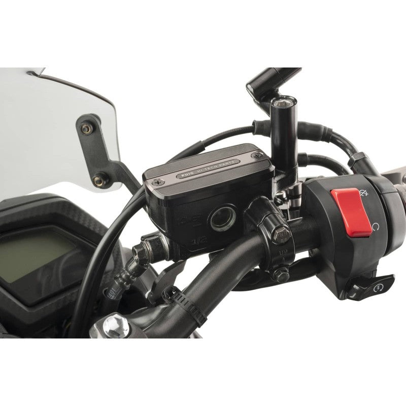 PUIG TAPPO SERBATOIO ANTERIORE PER FLUIDO FRIZIONE HONDA INTEGRA 700 12-13 SILVER