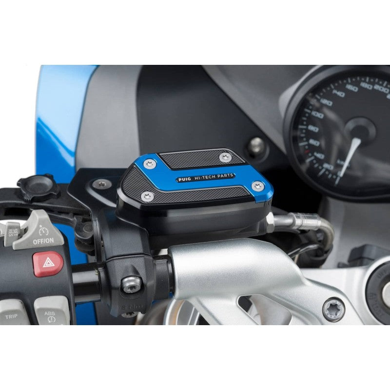 PUIG TAPPO SERBATOIO ANTERIORE PER FLUIDO FRIZIONE PER BMW R1250 GS ADVENTURE 18-20 BLU