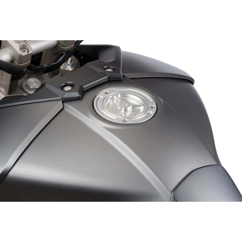 PUIG TAPPO SERBATOIO BENZINA KAWASAKI Z750 07-12 SILVER - OFFERTA