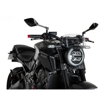 Carica l'immagine nel visualizzatore di Gallery, PUIG VISIERA VERSATILE PER HONDA CB650R NEO SPORTS CAFE 19-20 TRASPARENTE