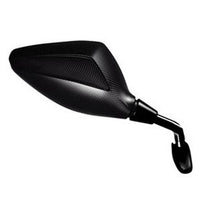 Carica l'immagine nel visualizzatore di Gallery, RACINGBIKE SPECCHIETTO RETROVISORE DESTRO MOD. M1 ASTA 70 CARBON LOOK-OFFERTA
