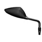 RACINGBIKE SPECCHIETTO RETROVISORE DESTRO MOD. M2 ASTA 30 NERO OPACO-OFFERTA
