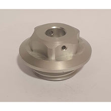 Carica l'immagine nel visualizzatore di Gallery, RACINGBIKE TAPPO OLIO MOTORE PER KAWASAKI COLORE SILVER - COD. T003P - Filettatura M30x1.5. - OFFERTA