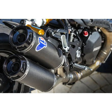 Carica l'immagine nel visualizzatore di Gallery, Termignoni SILENZIATORI MONSTER 1200 - 96480311A — scarico montato sulla moto, vista 2