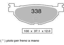 Carica l'immagine nel visualizzatore di Gallery, PASTIGLIE OGNIBENE TROFEO YAMAHA TMAX 500