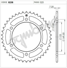 Carica l'immagine nel visualizzatore di Gallery, KIT TRASMISSIONE TROFEO BENELLI TRK502X Cod. 2562291442