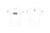 T-shirt bianca CNC Racing